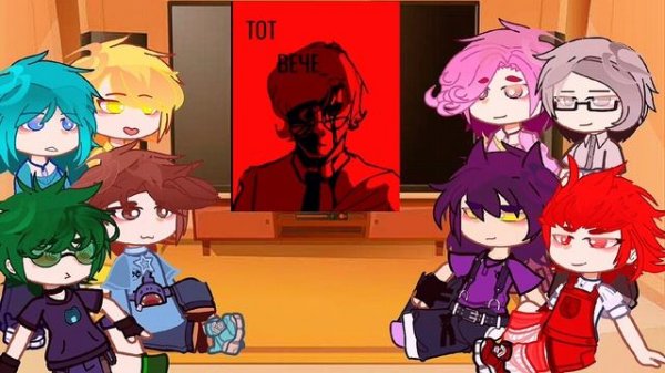 [😨😵]- реакция 13 карт/клонов на мафию.-[🫱🏻🫲🏼🔍] #13карт #gachaclub #реакция