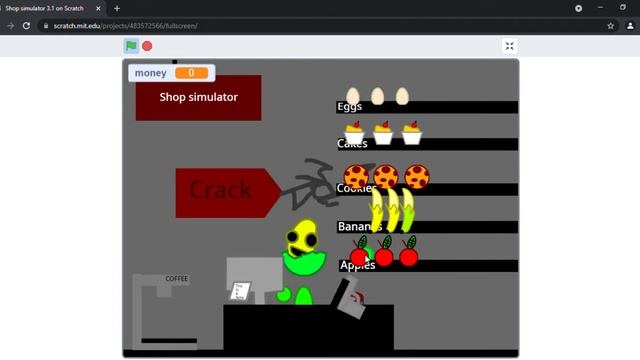 My new scratch game, shop simulator смотреть онлайн