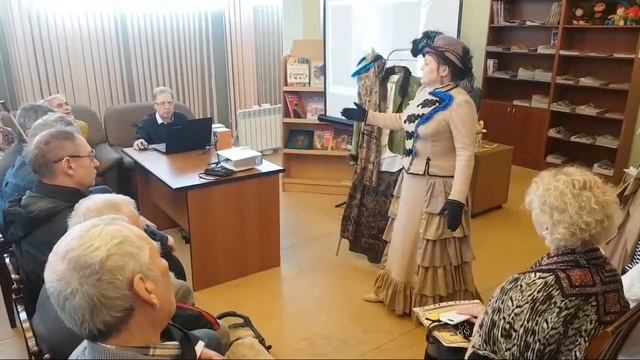 Исторический ракурс. Мода на рубеже IX-XX вв. (Библиотека 2 Одинцово) смотреть онлайн