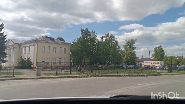 Брянская область. город Почеп. Экскурсия по главной улице города. смотреть онлайн