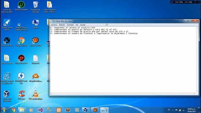 SSH, Putty, WinSCP con Debian 8 y Windows 7 смотреть онлайн
