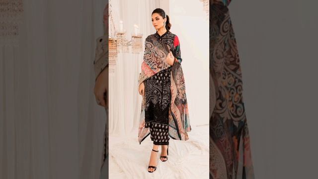 Charizma "Tabeer" Unstitched Silk Edit Fall Winter Collection '23 смотреть онлайн