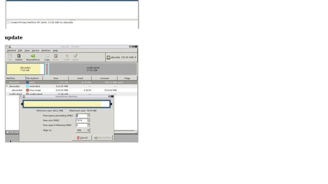 Ubuntu: How to extend main partition with gparted live cd? смотреть онлайн