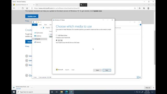 Creating Windows 10 ISO смотреть онлайн
