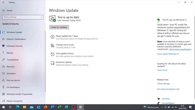Windows Update for Windows 10 ( Manual Update) смотреть онлайн