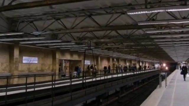 Станция метро Купчино, Московско-Петроградская линия, Петербургский Метрополитен, г. Санкт-Петербур