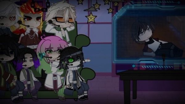 Реакция Хашира на страшилки/gcpm/made by / W.f.D