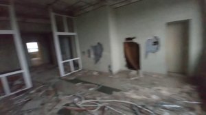 Заброшенная 10-этажка возле центр.рынка. Луганск. 28.06.2023