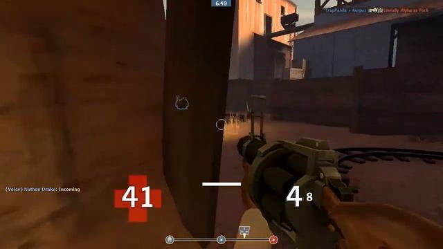 Xbox Controller Chanllenge Ep 1 TF2 Fighting Nathan Drake And Jason Stathom