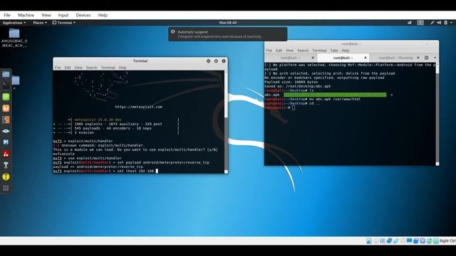 Metasploit Framework: How to hack an Android device (Facebook Lite Edition) смотреть онлайн