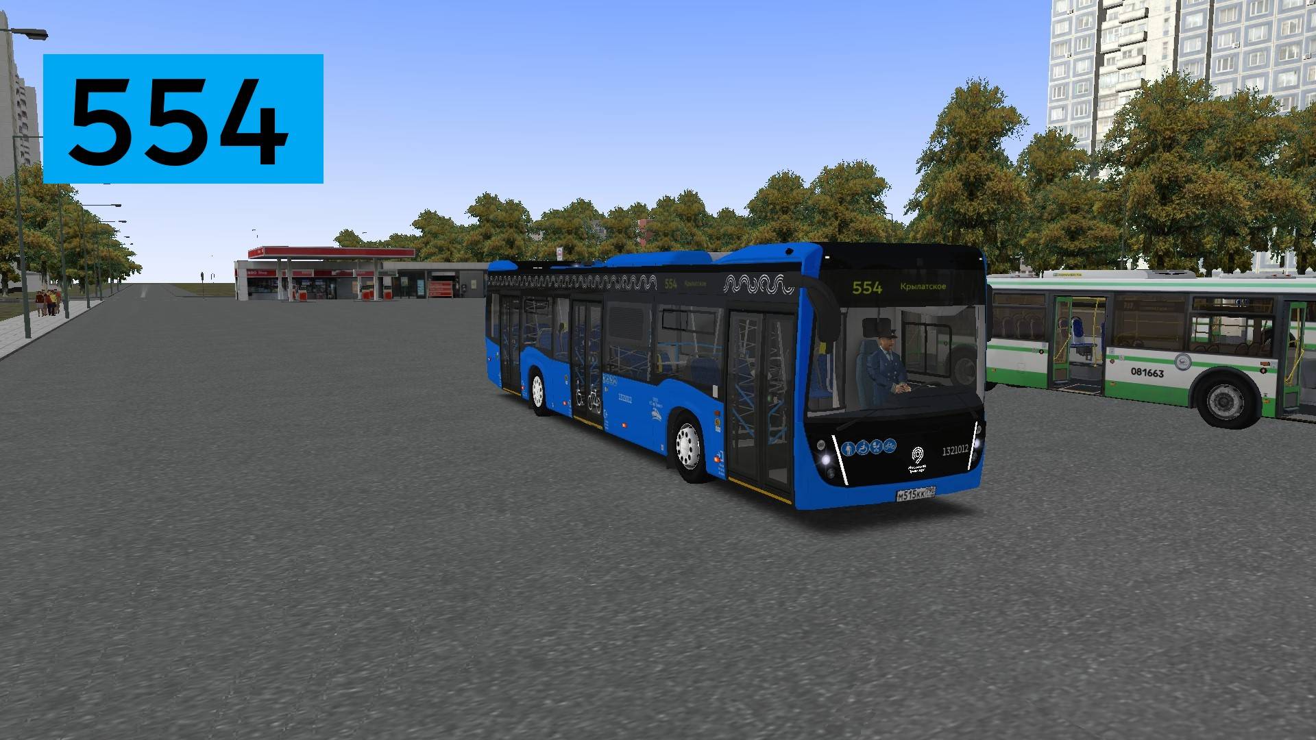 OMSI 2: Автобус №554 Улица Федосьино - Крылатское смотреть онлайн