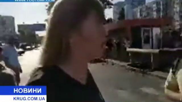 Одесситы перекрыли проспект Глушко смотреть онлайн