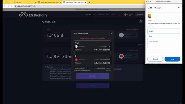 How to Swap Tokens to Another Blockchain using Multichain.org (EDIT - DO NOT USE MULTICHAIN) смотреть онлайн