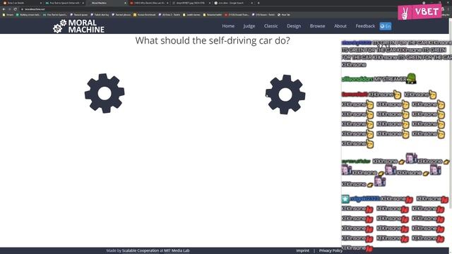 Trying Out Moral Machine | Telling Who the Self Driving Car Hits смотреть онлайн