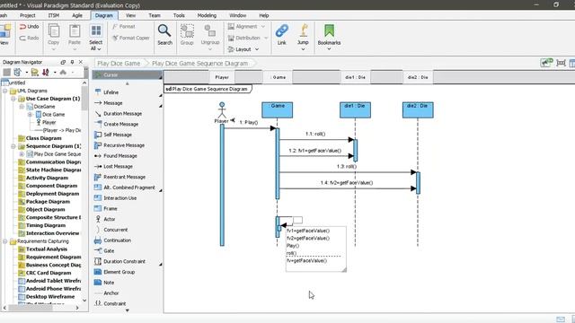 Visual Paradigm, UML- How to create Sequence Diagram смотреть онлайн