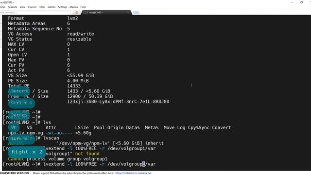 RHCSA | RHEL 8 | Расширение логического тома | LVM смотреть онлайн