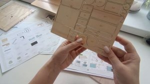 Собираю румбокс "Loft apartment" ЧАСТЬ 1#румбокс#лофт#апартаменты#клею#творчество