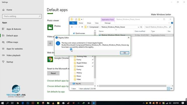 How to Restore Windows Photo Viewer in Windows 10 смотреть онлайн
