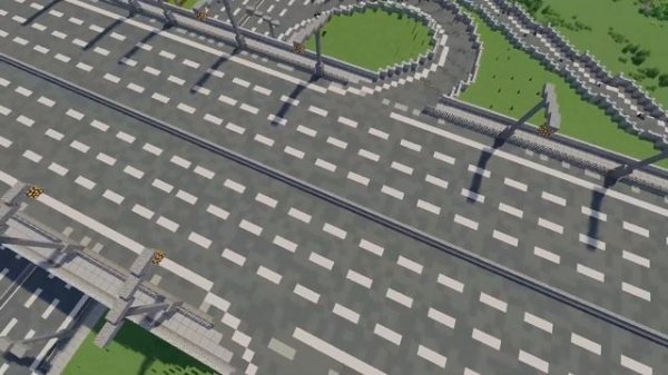 НОВАЯ КАРТА, ДОРОГИ И РАЗВЯЗКИ! • РУССКИЙ ГОРОД В МАЙНКРАФТ #22