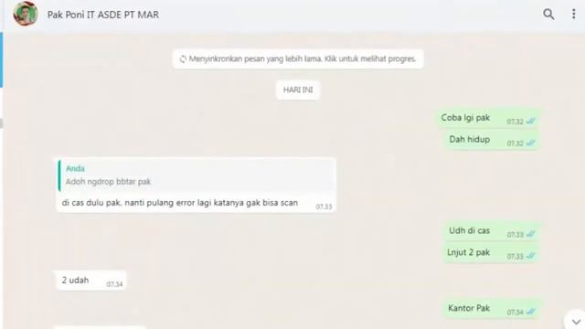 Cara Cepat Menyinkronkan Pesan Yang Lebih Lama di Whatsapp Web смотреть онлайн