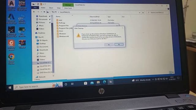 Delete Windows.Old Folder 📂 From Windows 10 Safely & Permanent | save on space | смотреть онлайн