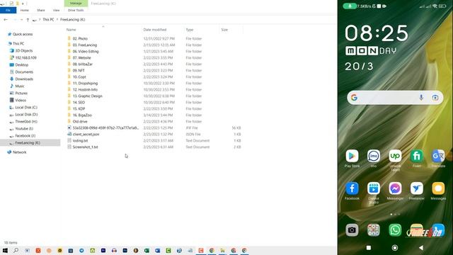 How to transfer files wirelessly between mobile & laptop using Wifi FTP Server смотреть онлайн