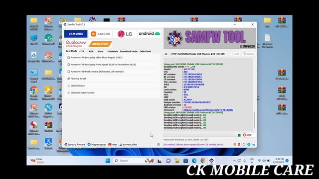 Samsung F711B Frp unlock*#0*# new update | all ADB mode samsung checking UMT SFW TOOL UNLOCK TOOL смотреть онлайн