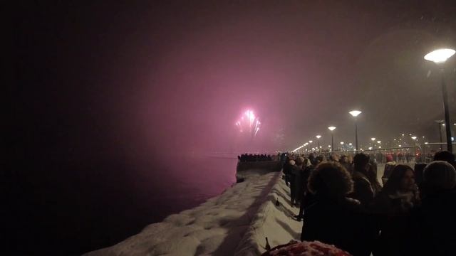 Tallinn new year's eve 2022 and driving under a heavy snowfall #tallinn #newyear #estonia смотреть онлайн