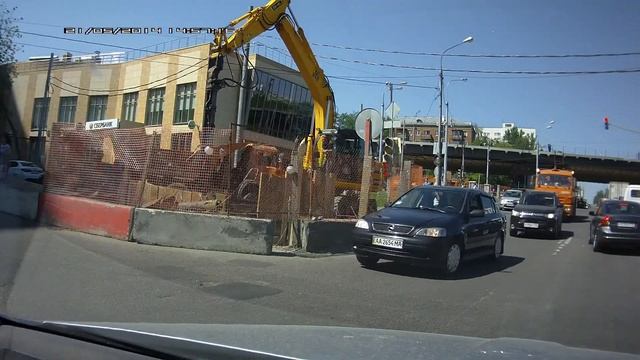 Въезд на Сколковское ш. с Витебской ул. смотреть онлайн