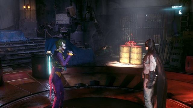 Batman and Robin Defeat johnny charisma | Batman Arkham Knight смотреть онлайн