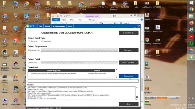 JIO F220B FLASHING USING QPST 100% WORKING смотреть онлайн