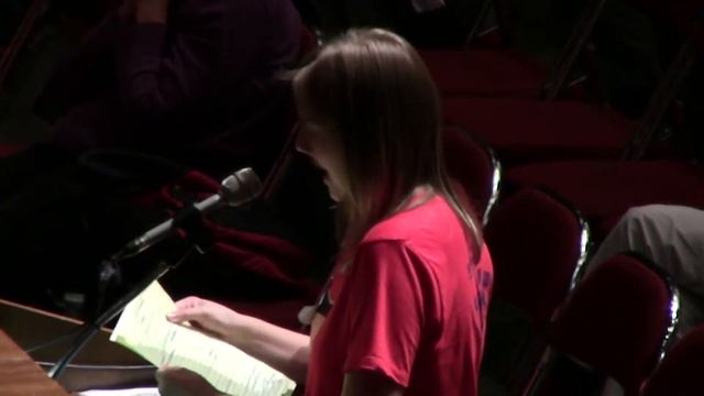 Chelsea Johnson at Lincoln State Dept. Meeting, 09/27/11 смотреть онлайн