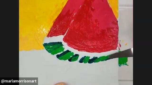 Online Class: Liquitex Heavy Body Impasto Watermelon Slice | Michaels смотреть онлайн