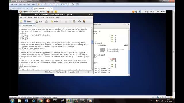 Tutorial como configurar lo servicos dhcp, dns & correo CentOS 6 6 смотреть онлайн