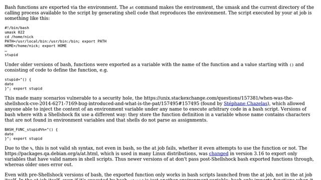 Unix & Linux: Can you execute a Bash function with the `at` command? (2 Solutions!!) смотреть онлайн