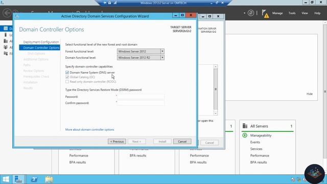 How to Promote Server To a Domain Controller in server 2012r2 смотреть онлайн