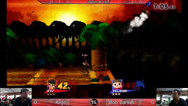 Smashboro 5 Argo(Pac-man, Ryu) vs Bob Barker(Shulk, Villager, Lucas) смотреть онлайн