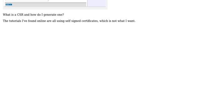 Unix & Linux: Generate a certificate signing request for an SSL server смотреть онлайн