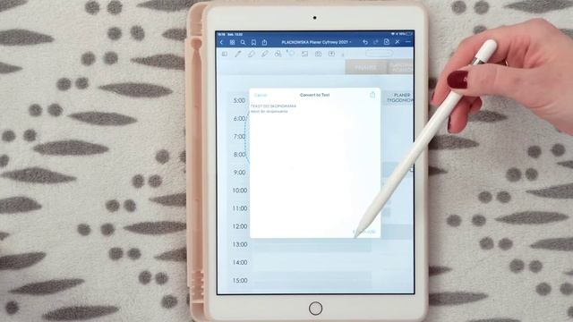 Uczymy się GoodNotes - jak zmienić pismo odręczne w czcionkę? смотреть онлайн