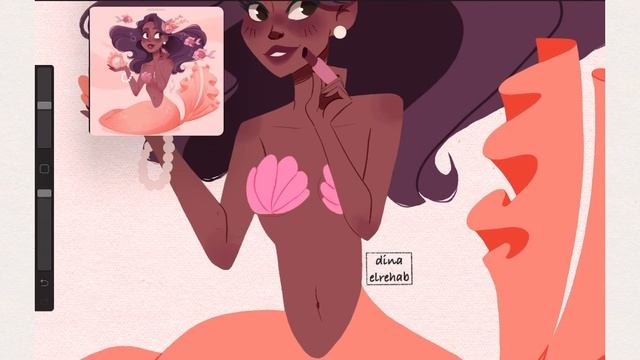Full Digital Drawing Process // Procreate Tutorial (Draw with me video) смотреть онлайн
