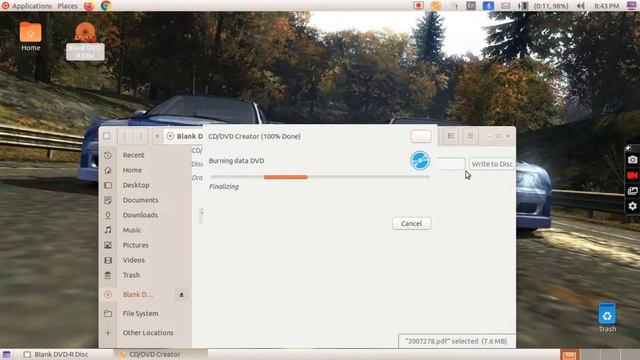 Easily write data to disc in Ubuntu 18.04 смотреть онлайн