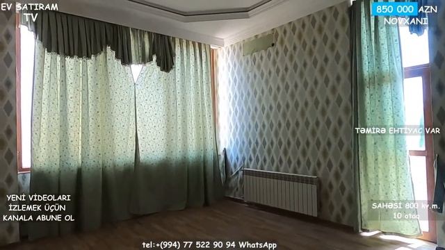 NOVXANIDA TƏCİLİ SATILAN MÖHTƏŞƏM VİLLA /Недвижимость в Баку /bina az/ev elanlari/emlak" смотреть онлайн