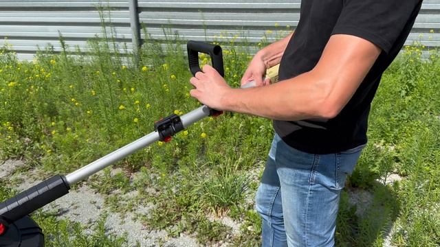 Триммер аккумуляторный бесщеточный Feng Bao с двумя АКБ по 4Ah