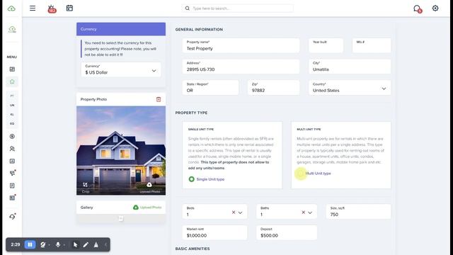 How to add a single family rental home property to TenantCloud (Landlord) | Rent Collection App смотреть онлайн