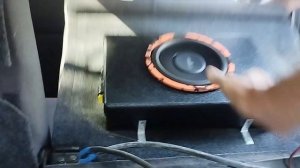 Замена сабвуфера на Barracuda 8A Underseat от DL Audio, маленький саб под сиденье или для багажника
