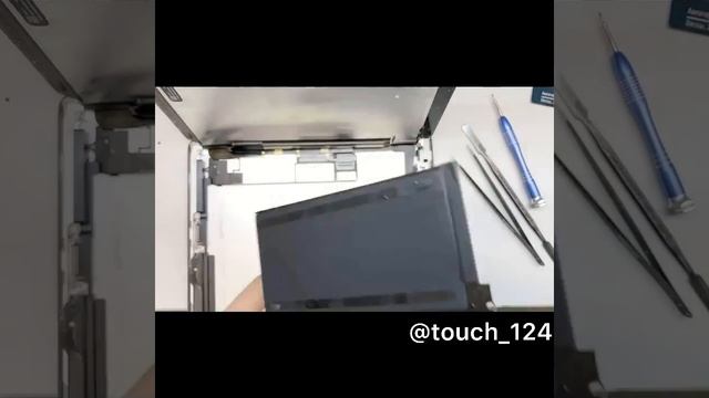 Замена батареи (Акб) на iPad3. смотреть онлайн