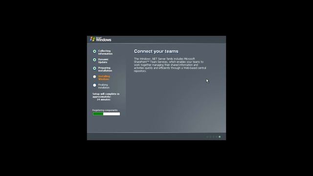 Windows .NET Server Enterprise 3615 Install смотреть онлайн