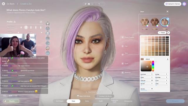Создаем персонажа в InZOI: Character Studio ❤️