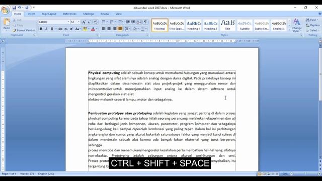 Cara Mengatasi Spasi Berantakan di Word 2007 смотреть онлайн