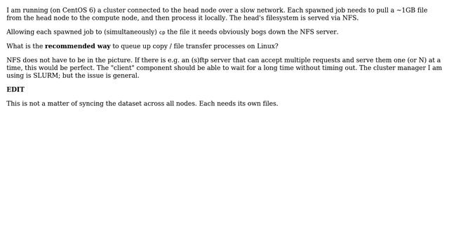 DevOps & SysAdmins: File transfer (copy) queue for a Linux cluster смотреть онлайн